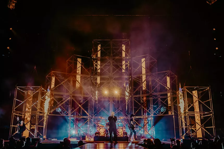 Disturbed show at Ball Arena in Denver
