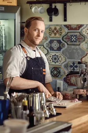 chef in kitchen
