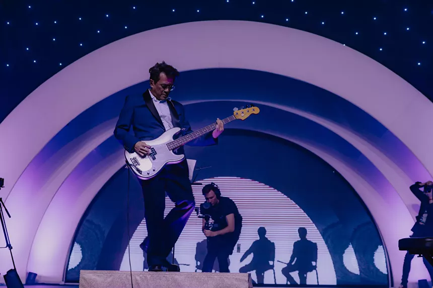 Saint Motel performing in Denver