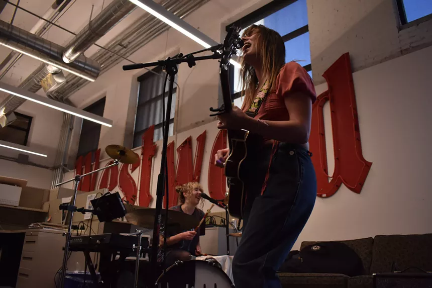 band performing in the denver westword office