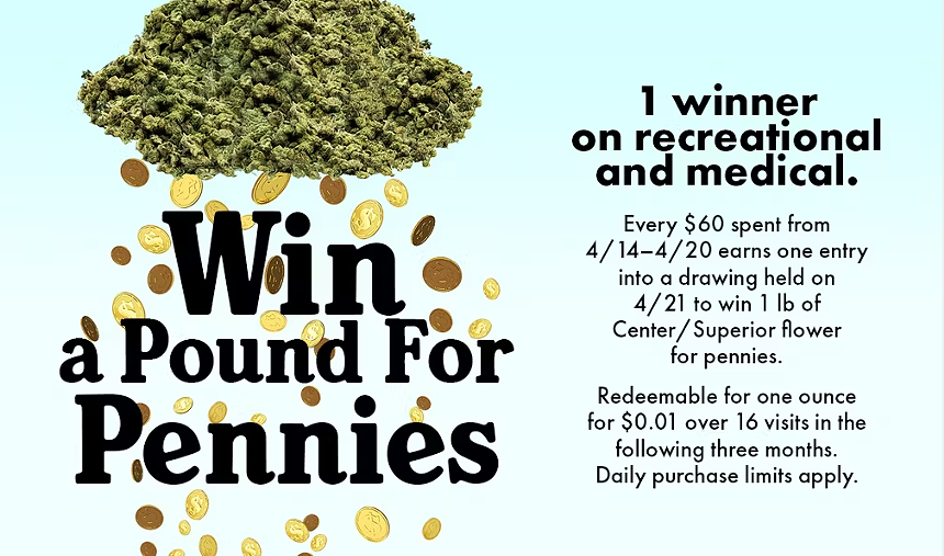 denver dispensary flyer