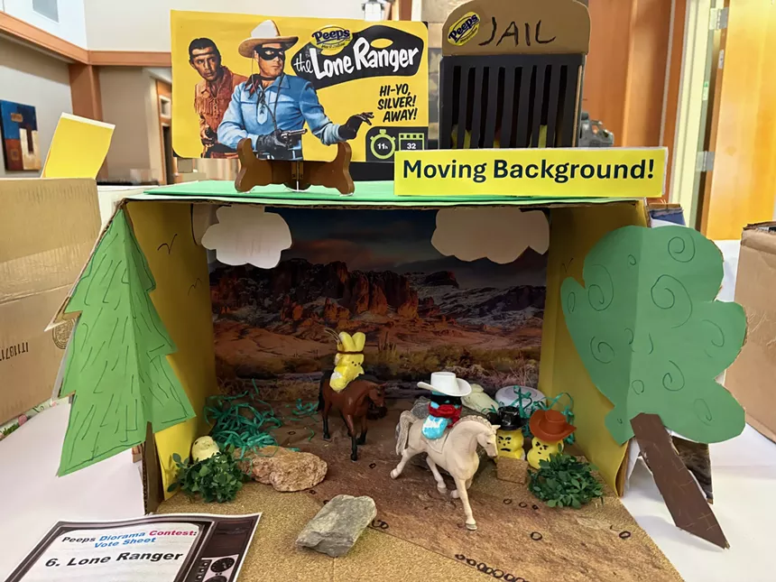 lone ranger in peeps