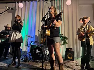 band on stage