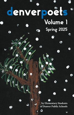 A black book cover with a tree