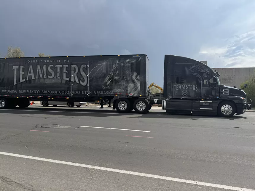teamsters semi truck
