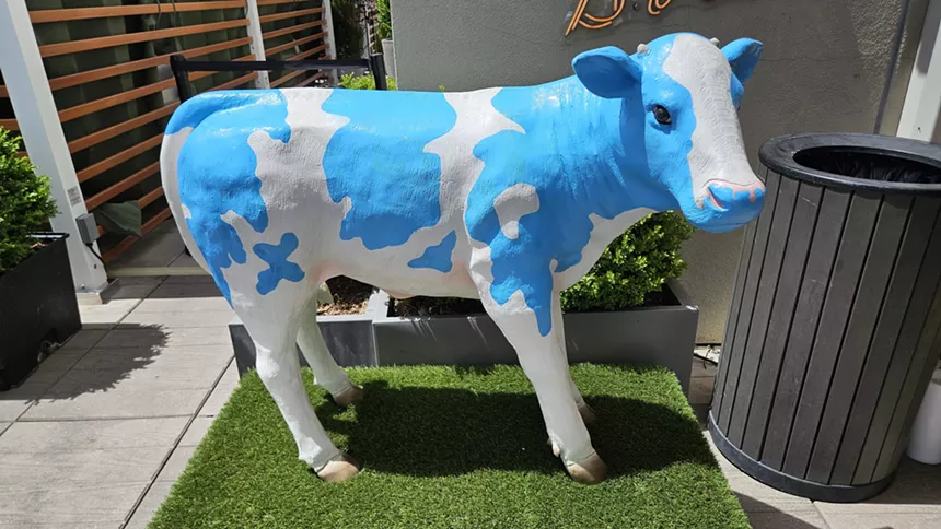 Mendocino Farms blue cow