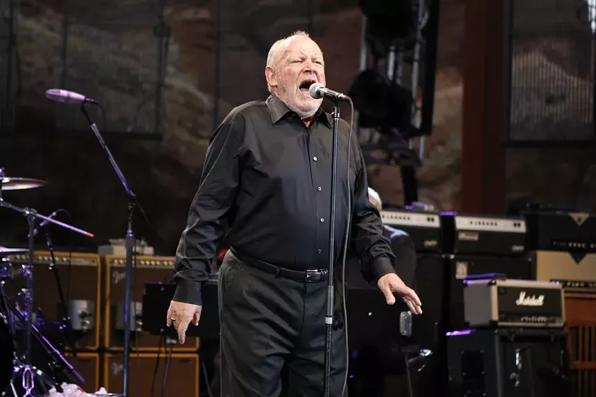 Joe Cocker at Red Rocks in 2010.