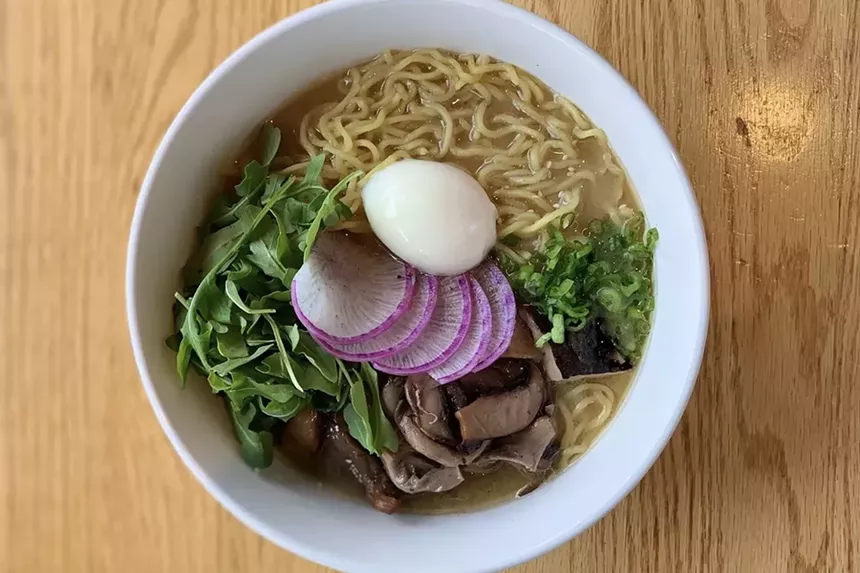 A bowl of ramen from Uncle