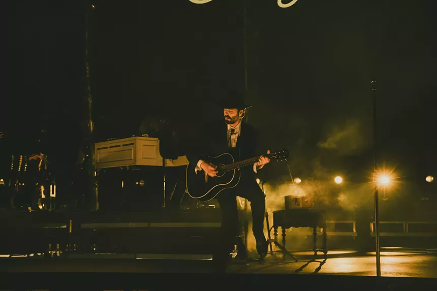 Lord Huron performed for nearly two hours at Red Rocks.