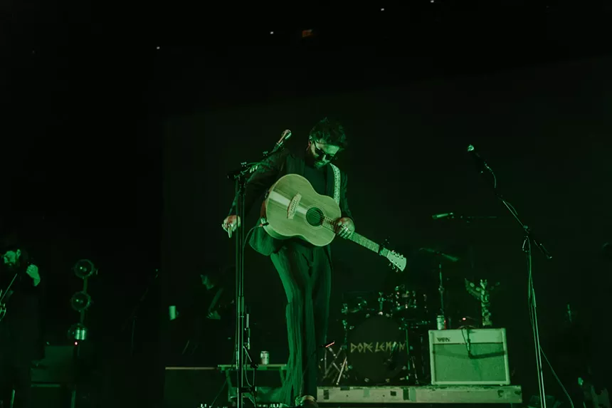 Dope Lemon on stage at the Fillmore Auditorium.