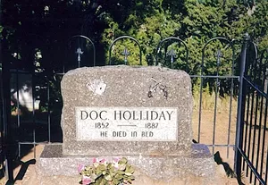 doc holiday tombstone