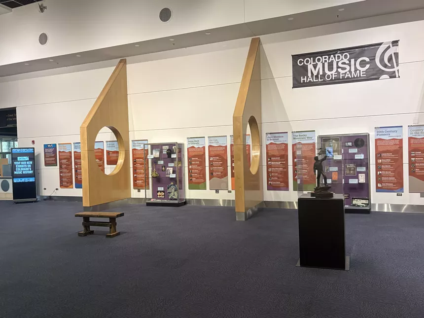 exhibits in museum