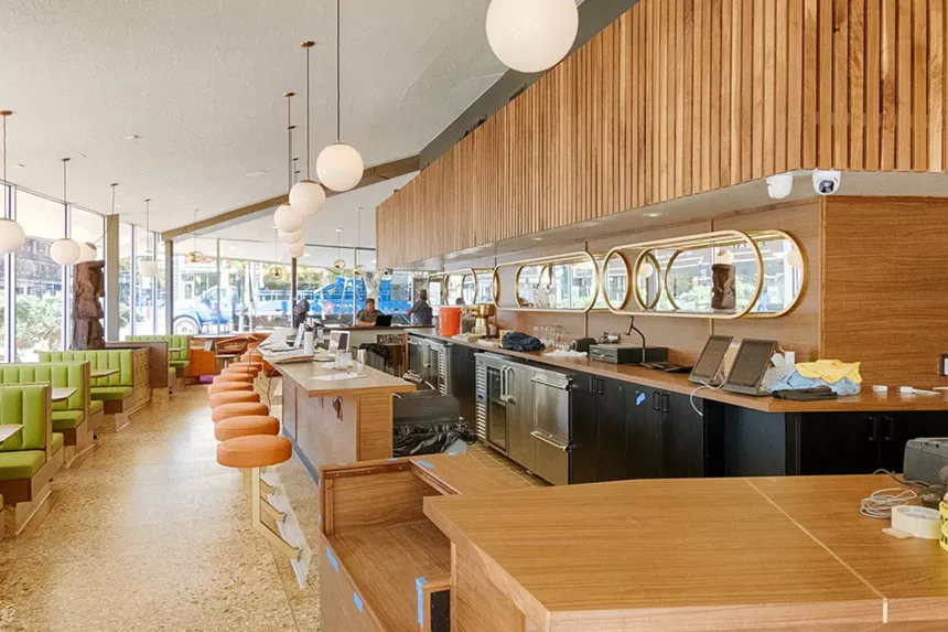 INSIDE OF DINER