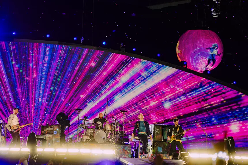 Coldplay headlined the Empower Field at Mile High in Denver, Colorado, on Tuesday, June 10, 2025.
