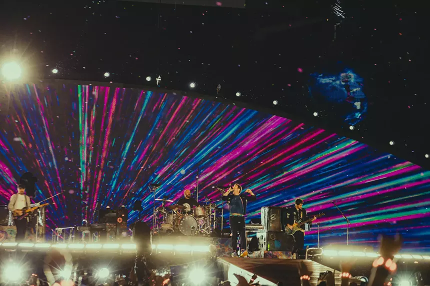 Coldplay headlined the Empower Field at Mile High in Denver, Colorado, on Tuesday, June 10, 2025.