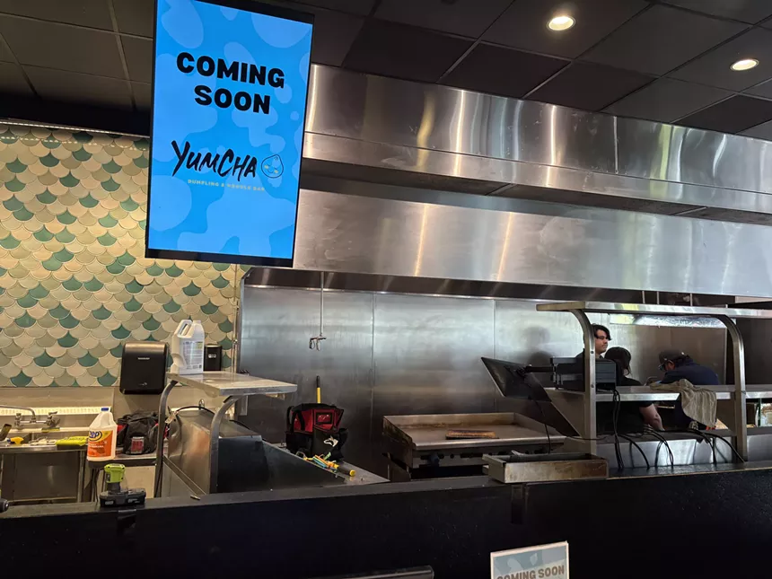 restaurant counter and burner opening soon