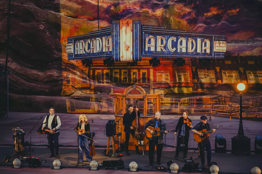 Alison Krauss & Union Station performed to a sold-out crowd at Red Rocks.