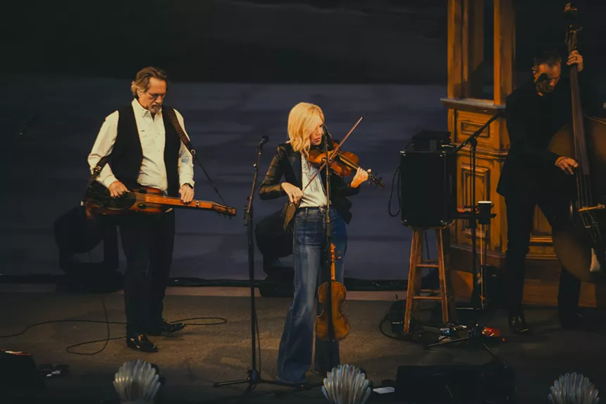 Alison Krauss & Union Station performed to a sold-out crowd at Red Rocks.