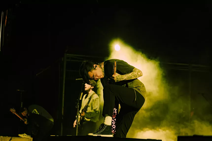 Pierce The Veil performed at Red Rocks for their I Can't Hear You World Tour.