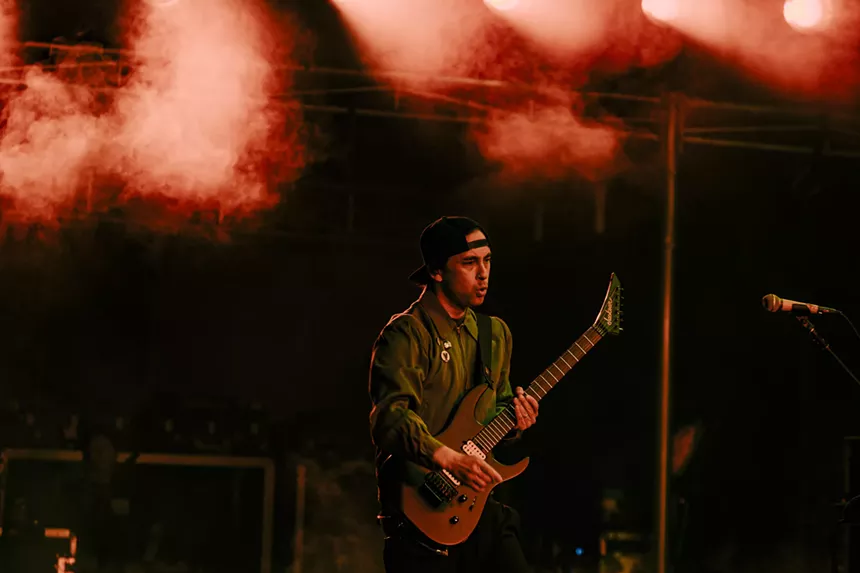 Pierce The Veil performed at Red Rocks for their I Can't Hear You World Tour.