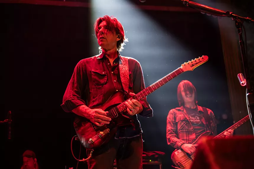 Mike Cooley playing guitar