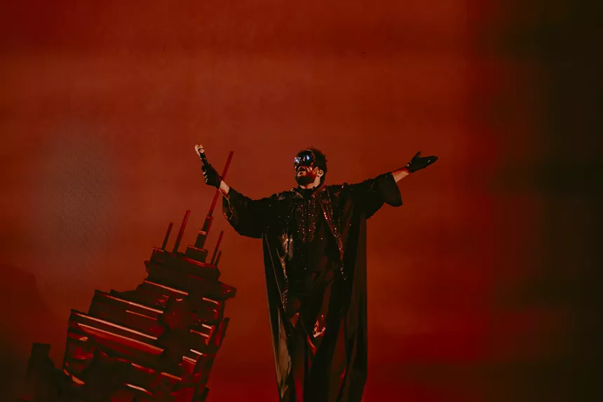 The Weeknd headlined Empower Field at Mile High for his After Hours Til Dawn Tour on Saturday, June 21.