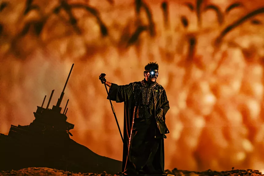 The Weeknd headlined Empower Field at Mile High for his After Hours Til Dawn Tour on Saturday, June 21.