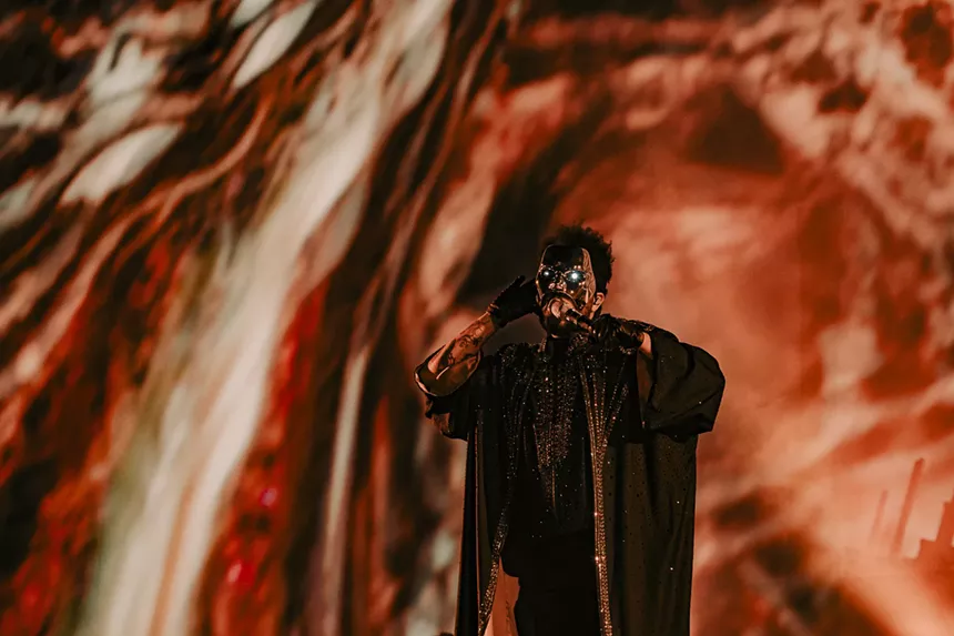 The Weeknd headlined Empower Field at Mile High for his After Hours Til Dawn Tour on Saturday, June 21.