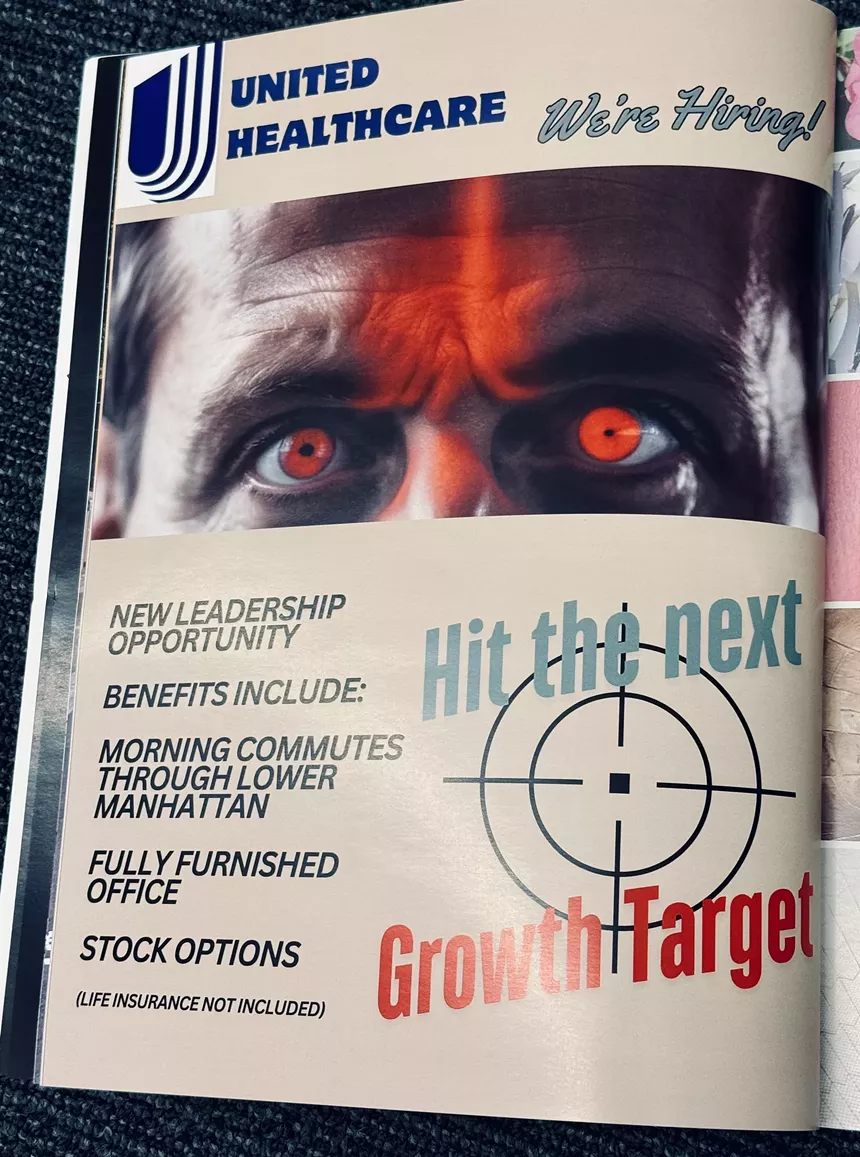 a magazine page