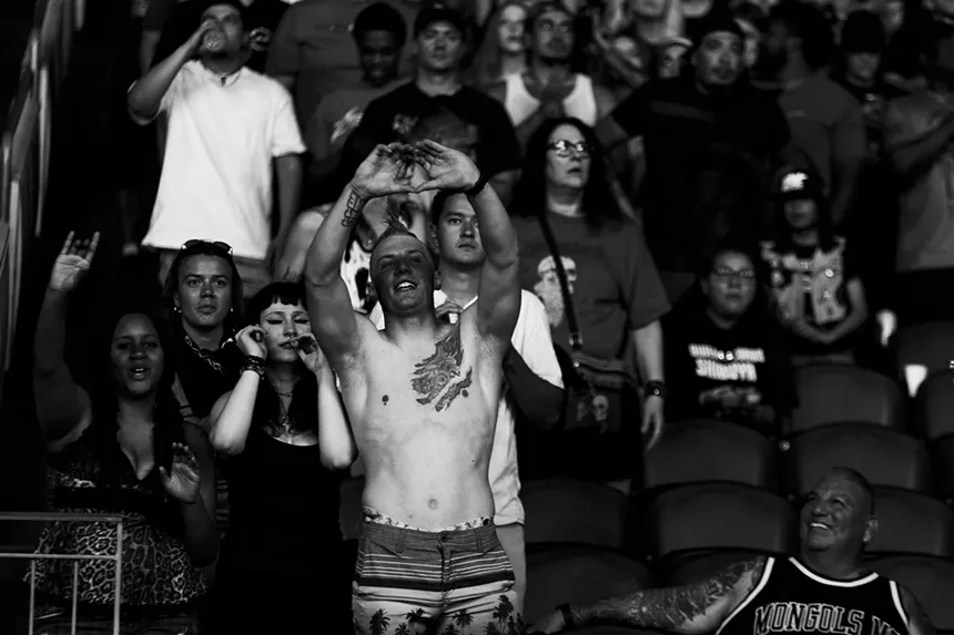 Fans were showing love.