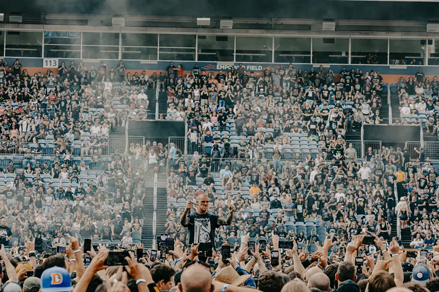 Pantera performed at Empower Field at Mile High on Sunday, June 29, for their two-night run.
