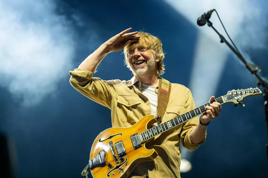 Trey Anastasio on stage