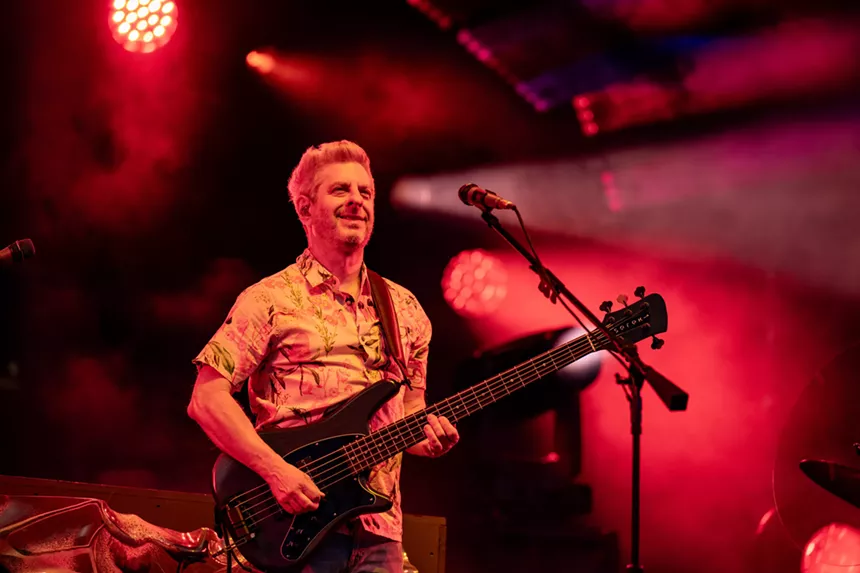 Mike Gordon smiling