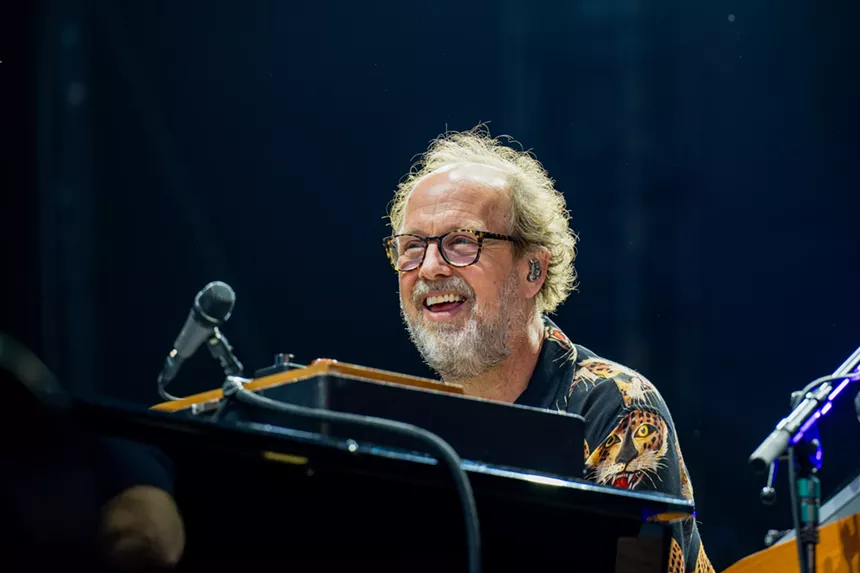Phish performing at Folsom Field in Boulder on July 4th