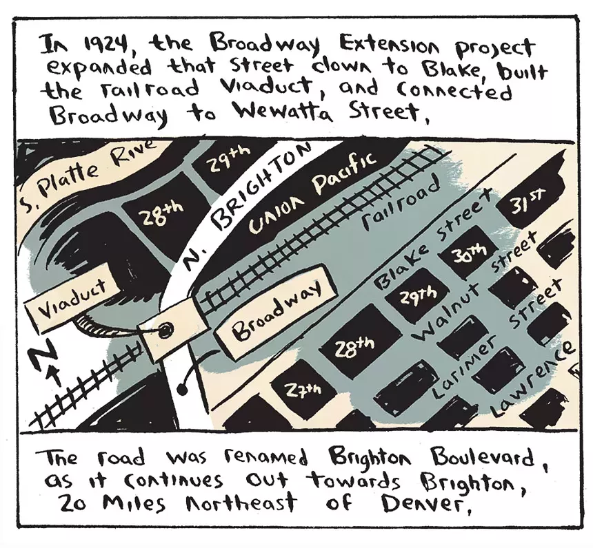 cartoon of denver