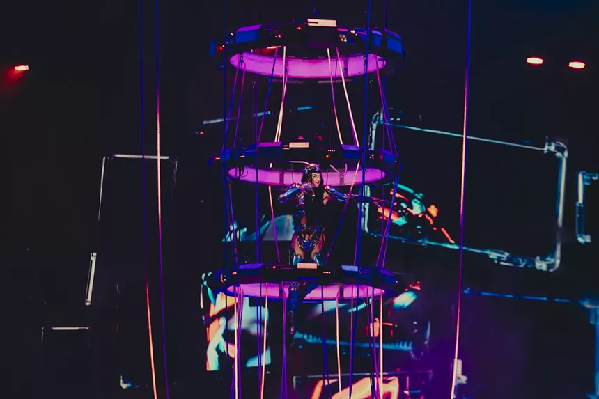 Katy Perry performed at Ball Arena on Thursday, July 10, 2025, for her Lifetimes Tour.