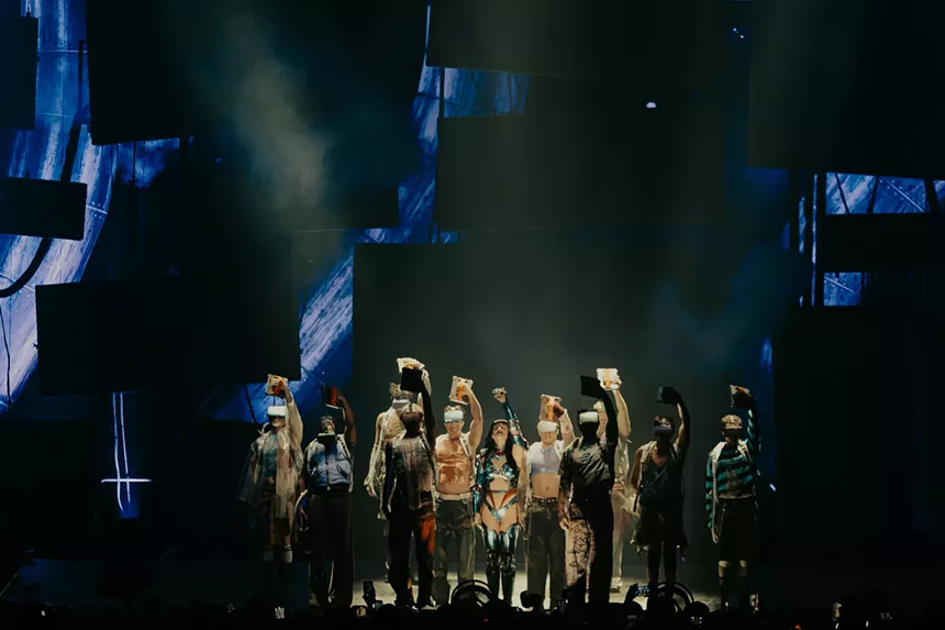 Katy Perry performed at Ball Arena on Thursday, July 10, 2025, for her Lifetimes Tour.
