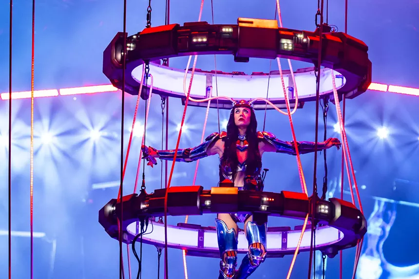 Katy Perry performed at Ball Arena on Thursday, July 10, 2025, for her Lifetimes Tour.