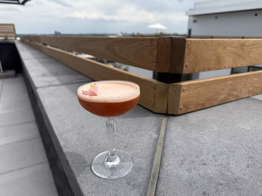 Rose & Thorn cocktail