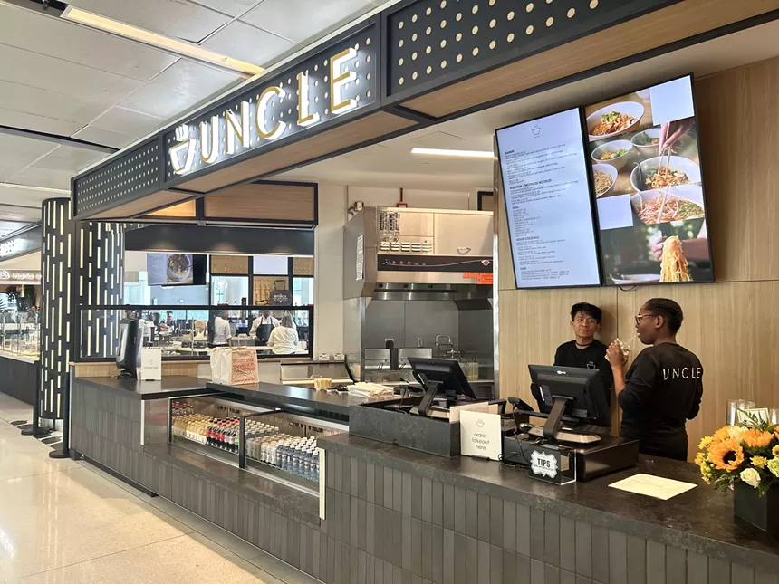The new Uncle outpost within Concourse A