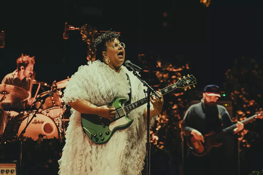 Alabama Shakes performed on stage at Red Rocks on Sunday, July 20, 2025.