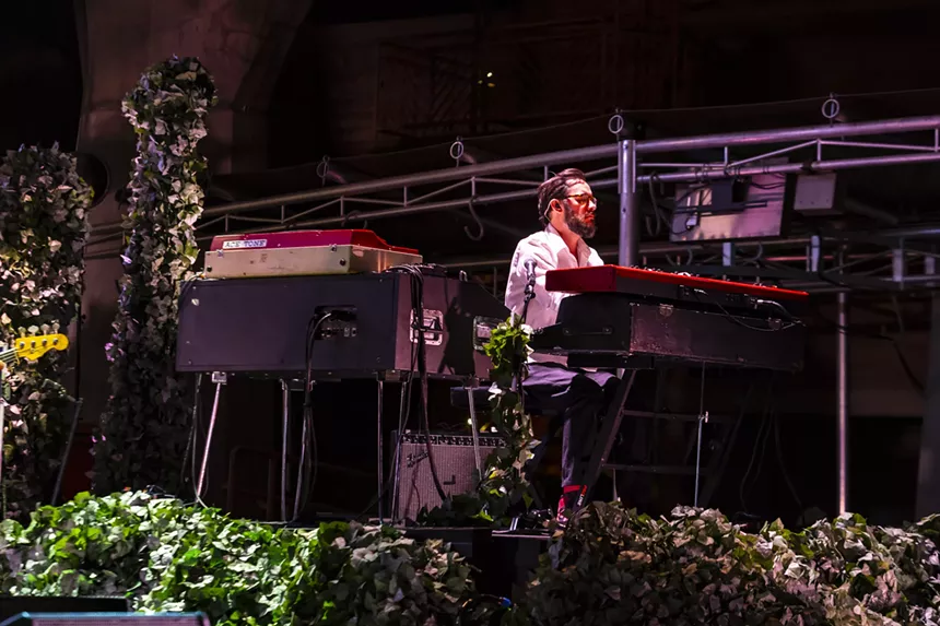 Alabama Shakes performed on stage at Red Rocks on Sunday, July 20, 2025.