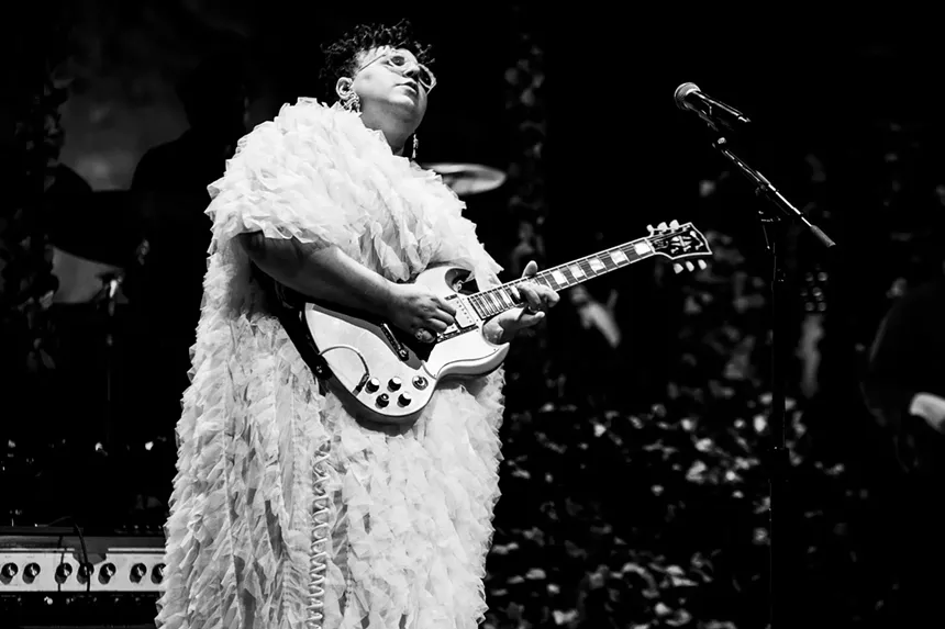 Alabama Shakes performed on stage at Red Rocks on Sunday, July 20, 2025.