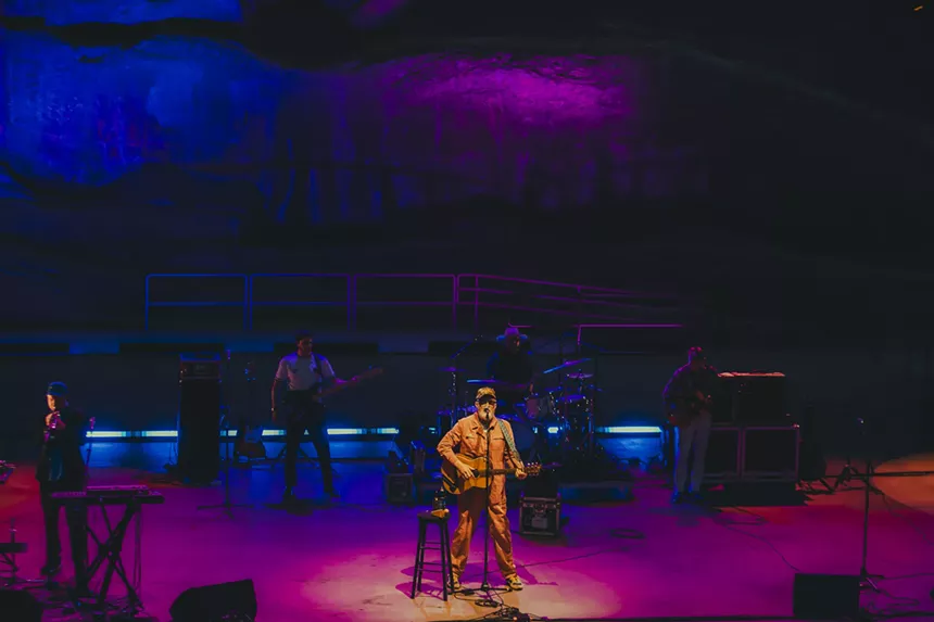 CAKE performed at Red Rocks Amphitheatre on Thursday, July 24, 2025, with a special two-set performance.