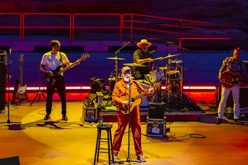 CAKE performed at Red Rocks Amphitheatre on Thursday, July 24, 2025, with a special two-set performance.