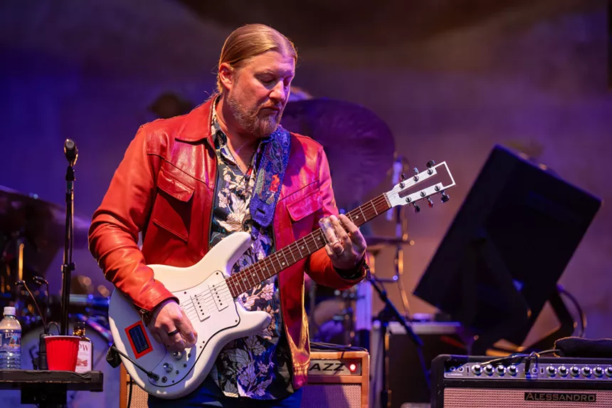Tedeschi Trucks Band on stage at Red Rocks