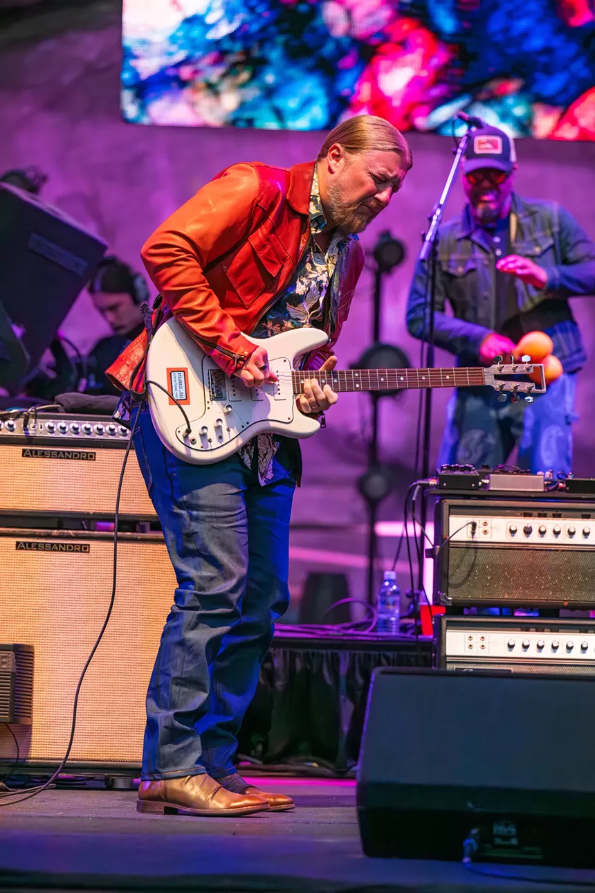 Tedeschi Trucks Band on stage at Red Rocks