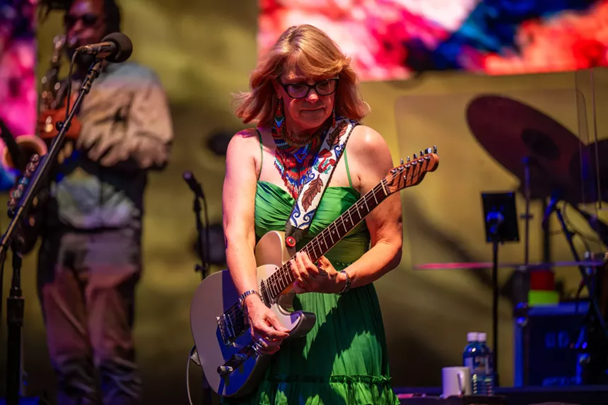 Tedeschi Trucks Band on stage at Red Rocks