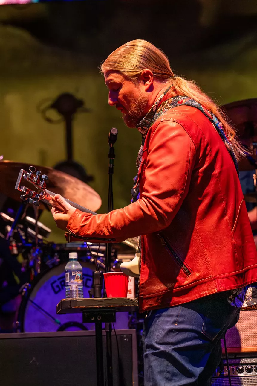 Tedeschi Trucks Band on stage at Red Rocks