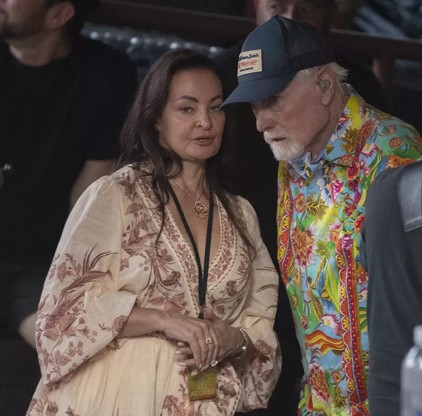 Mike Love and Jacqueline Piesen
